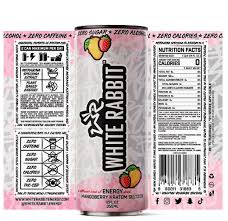 White Rabbit White Rabbit Mangoberry Kratom Seltzers - Quality Product by Custom Vapors