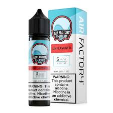 Air Factory 100ml E-Liquid Unflavored 3MG - Quality Product by Custom Vapors