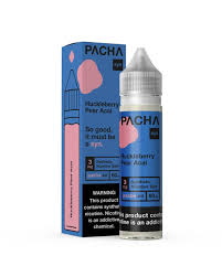 Pacha 60mL 3MG Huckleberry Pear Acai - Quality Product by Custom Vapors