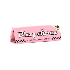 Blazy Suzan Rolling Papers Pink - Quality Product by Custom Vapors