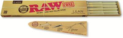 Raw Lean Cones 20 cones per pack - Quality Product by Custom Vapors