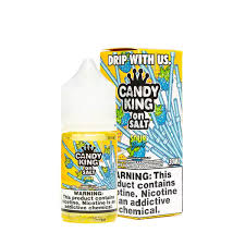 Candy King 30ml E-liquid Sour Straws 50mg - Quality Product by Custom Vapors