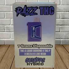 Razz Thc 7G Gushers - Quality Product by Custom Vapors