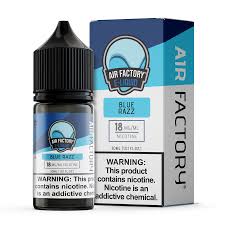 Air Factory 30ml E-Liquid Blue Razz Ice 18MG - Quality Product by Custom Vapors