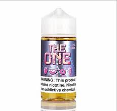 The One 100ml E-Liquid Strawberry Donut 3MG - Quality Product by Custom Vapors