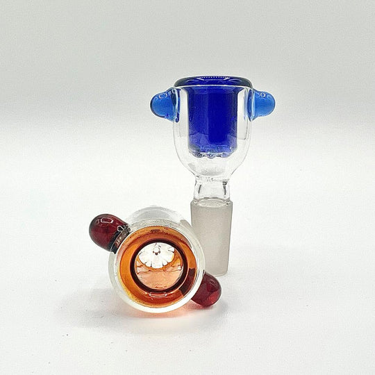 14mm male bowl with handle - Premium Glass Bowl for Smoking