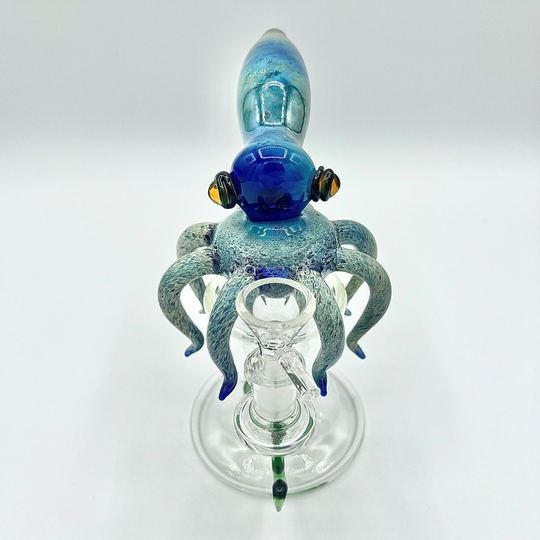 7" Inch Octopus Style Water Bong Pipe - KR326 - Quality Product by Custom Vapors