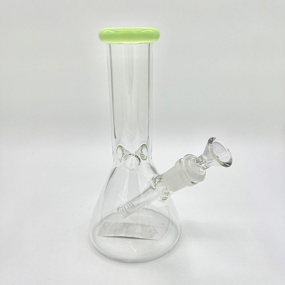 Glass Bong 10" Clear Beaker - Quality Product by Custom Vapors