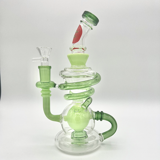 Custom Vapors 8.5" Inch Water Pipe Bong Unique Yellow, Green, Pink, Blue, Red - KT59 - Quality Product by Custom Vapors