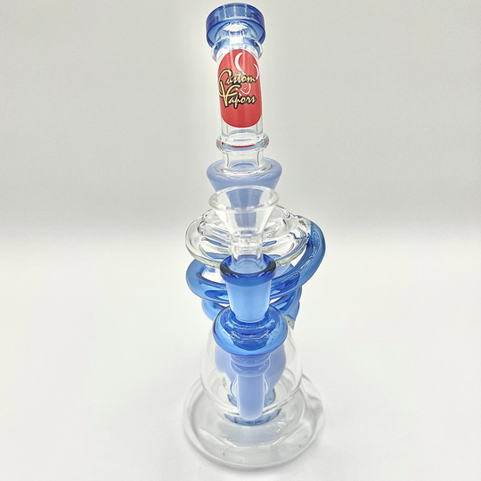 Custom Vapors 8.5" Inch Water Pipe Bong Unique Yellow, Green, Pink, Blue, Red - KT59 - Quality Product by Custom Vapors