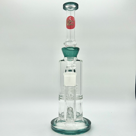 Custom Vapors 9" Inch Water Pipe Bong with perc - C3 - Quality Product by Custom Vapors