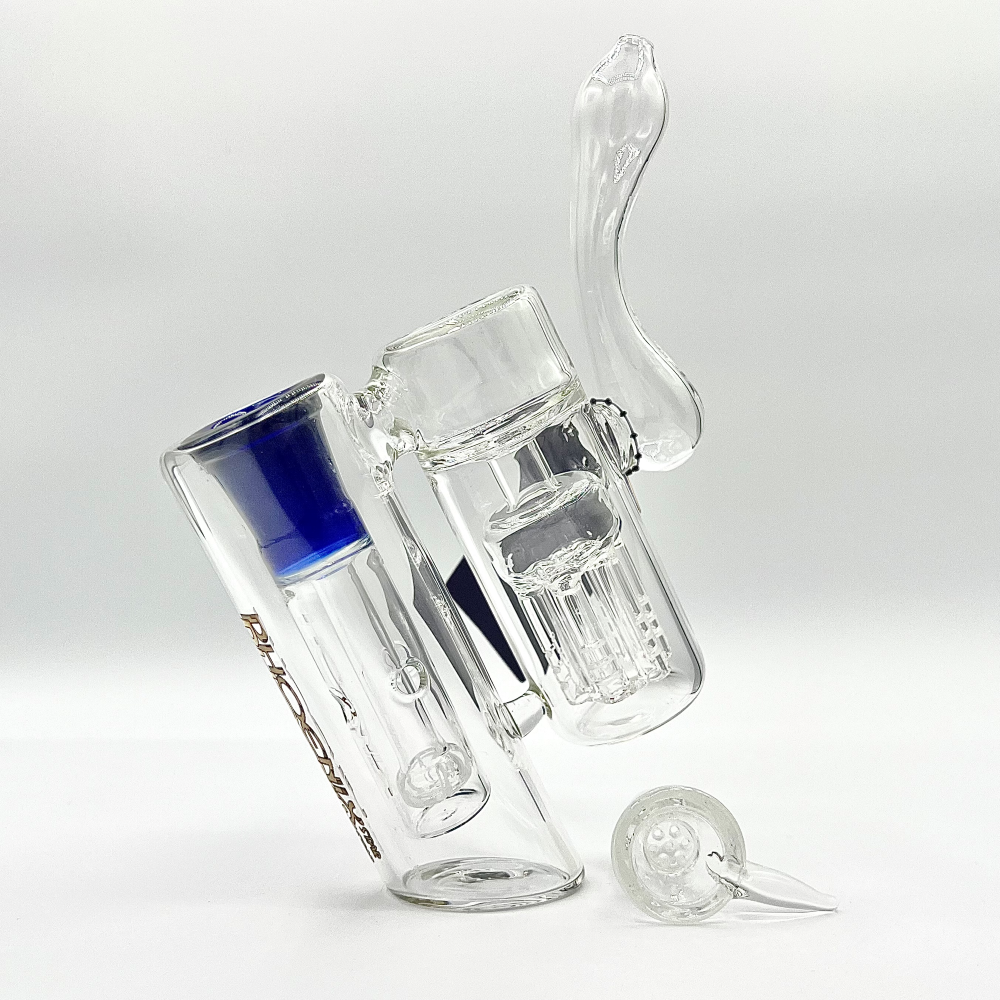 phoenix 8 arm perc showerhead percolater bubbler hand pipe - Quality Product by Custom Vapors