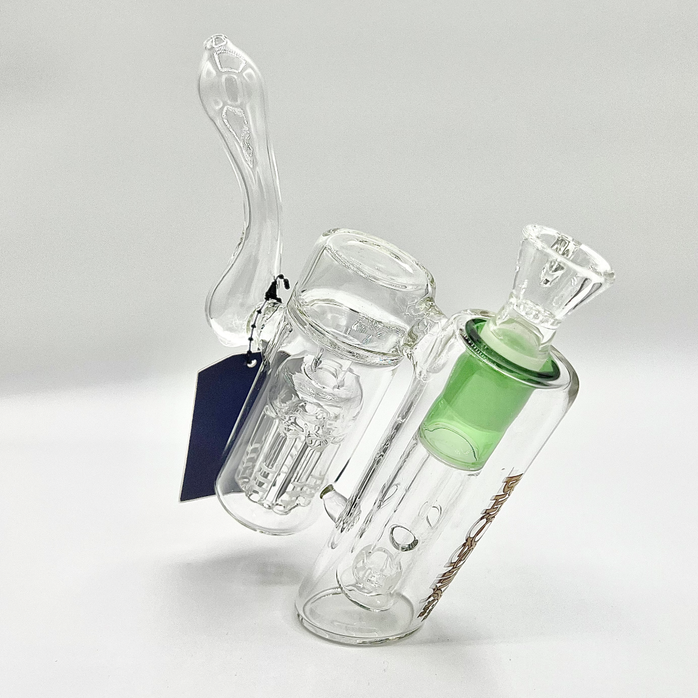 phoenix 8 arm perc showerhead percolater bubbler hand pipe - Quality Product by Custom Vapors