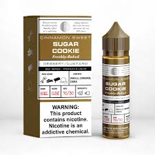 BSX 60ML E-Liquid Sugar Cookie 0MG - Quality Product by Custom Vapors