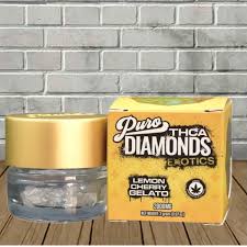 Puro THCA Diamonds Exotics Lemon Cherry Gelato - Quality Product by Custom Vapors