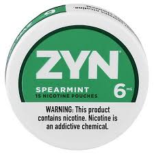Zyn Nicotine Pouches Spearmint - Quality Product by Custom Vapors