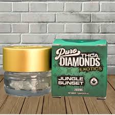 Puro THCA Diamonds Exotics Jungle Sunset - Quality Product by Custom Vapors