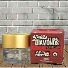 Puro THCA Diamonds Exotics Apple Fritter - Quality Product by Custom Vapors